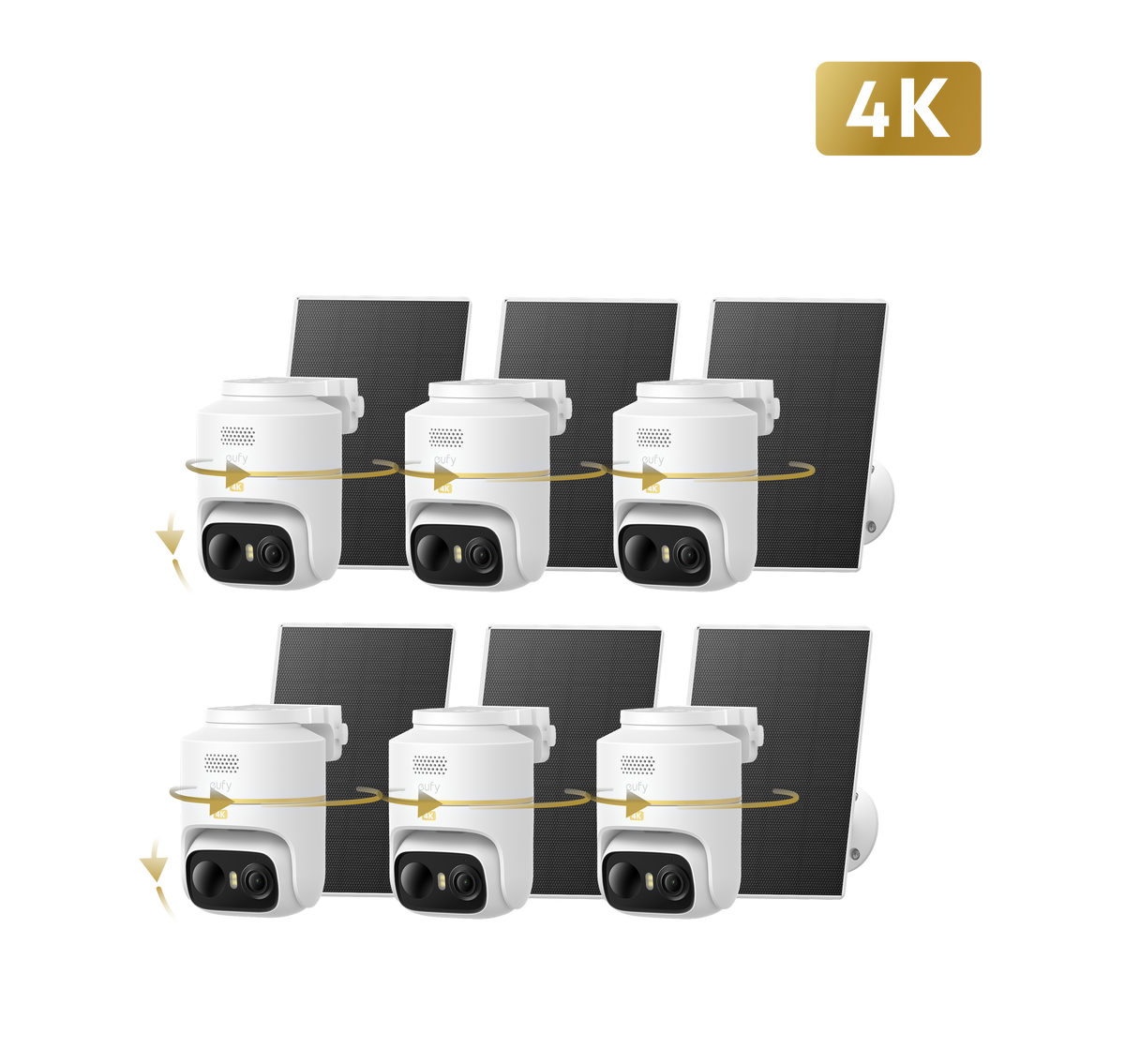 Anker eufyCam C37 4K Edition(6-pack)