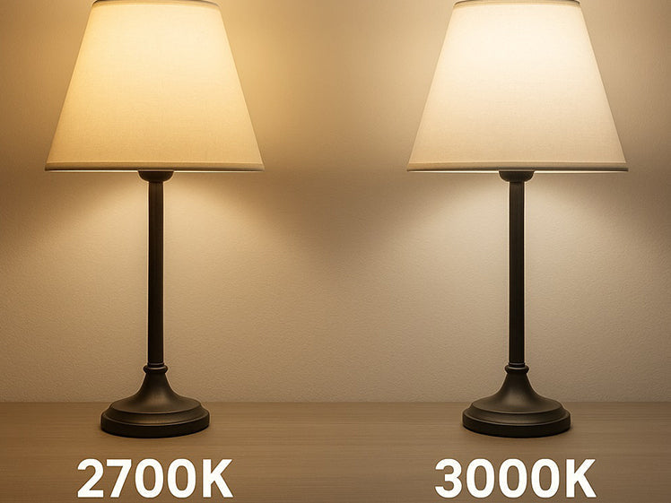 2700K vs 3000K: jouw gids voor lichtkleur