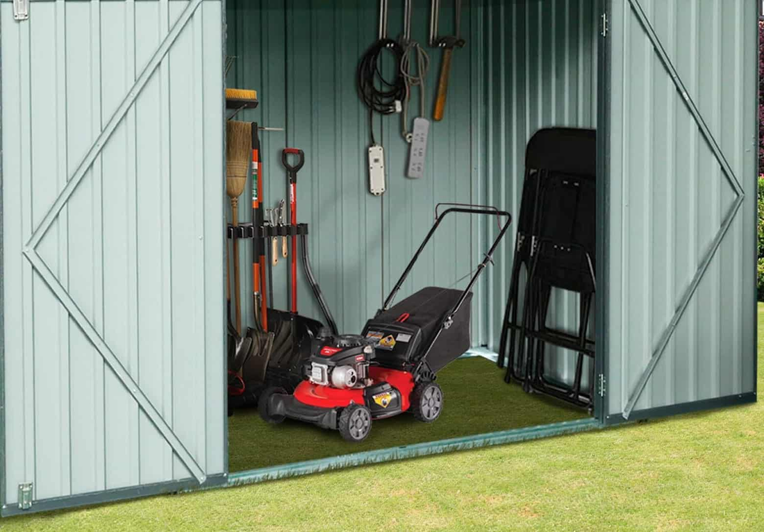 Grasmaaier Opslag Schuur