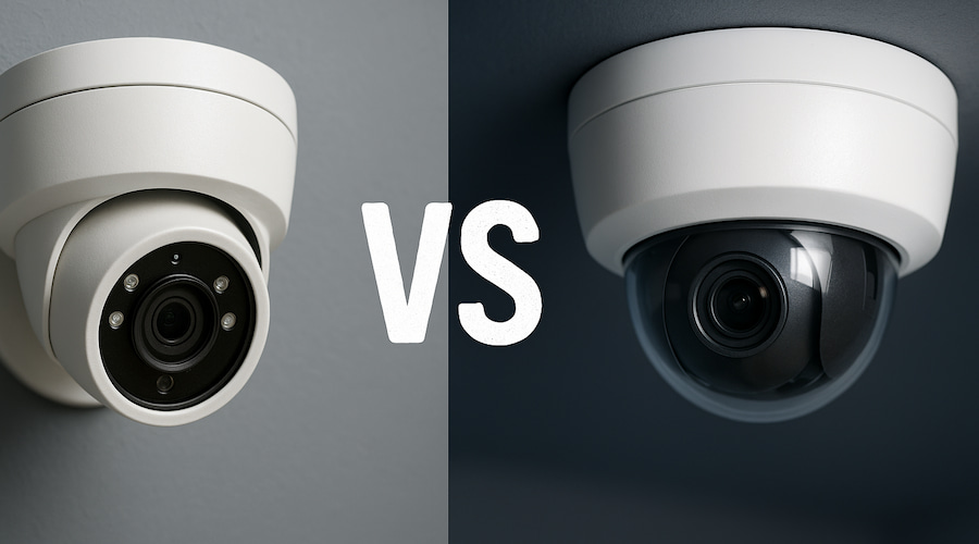 Turretcamera vs domecamera