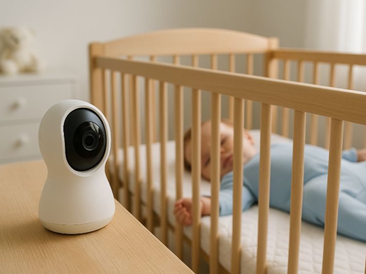 Beveiligingscamera als babyfoon: Zo doe je dat