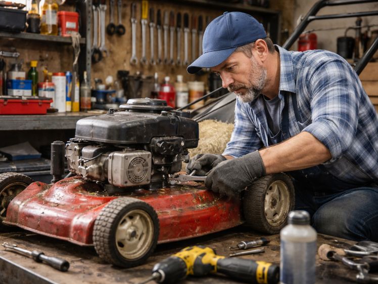 Grasmaaier reparatie: de meest voorkomende problemen en oplossingen