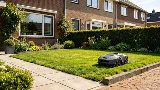 Verzekeren robot grasmaaier