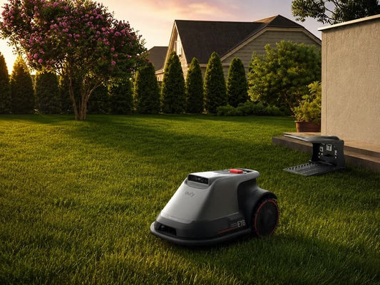 Robotmaaier Zonsondergang Gazononderhoud