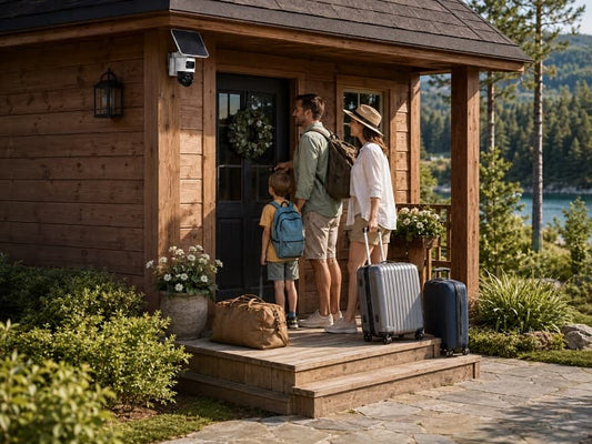 Zonnecamera Bij Vakantiehuis