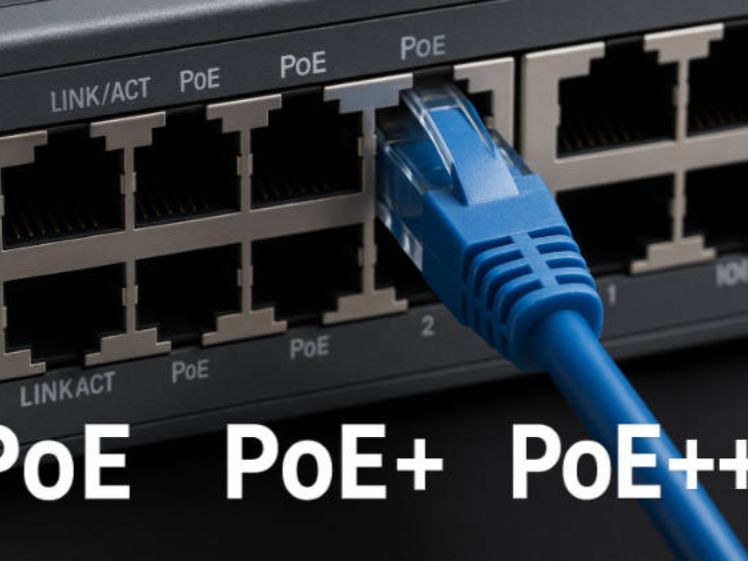 Alles over het verschil tussen PoE, PoE+ en PoE++