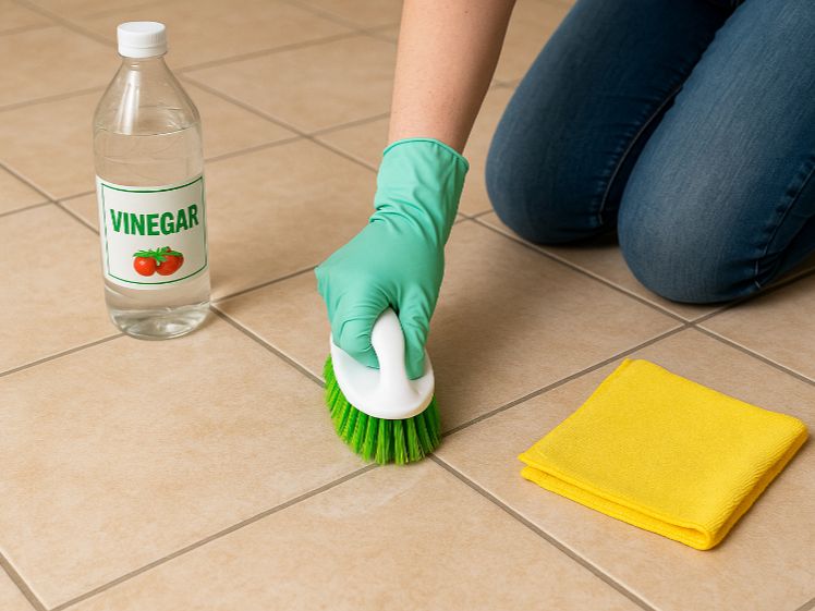 Waarom vloertegels schoonmaken met azijn de slimste keuze is