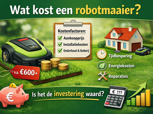 Wat kost een robotmaaier
