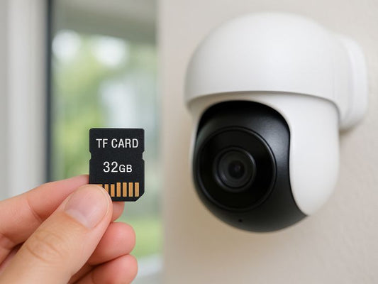 Welke grootte TF-kaart voor beveiligingscamera thuis?