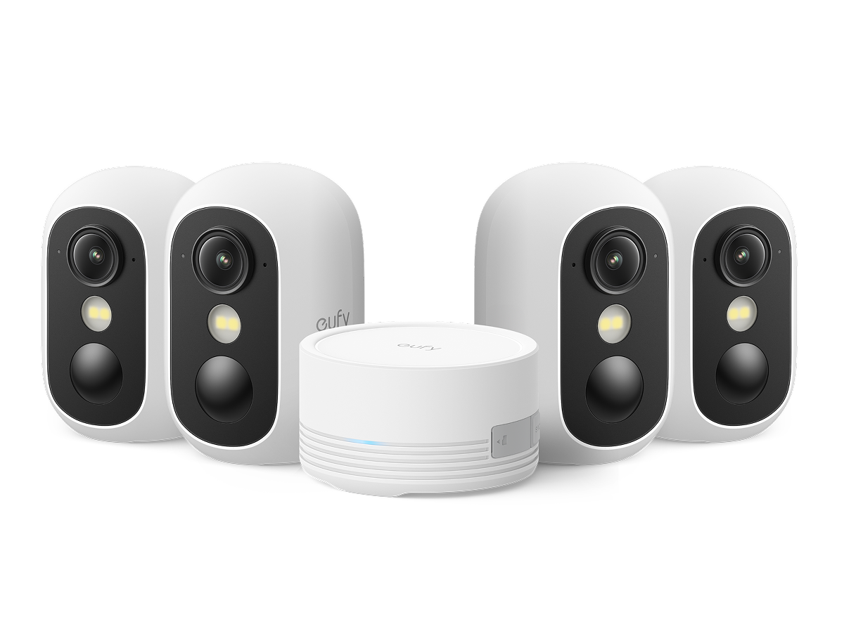 eufy Security eufyCam C35 4-Cam Kit, Draadloze