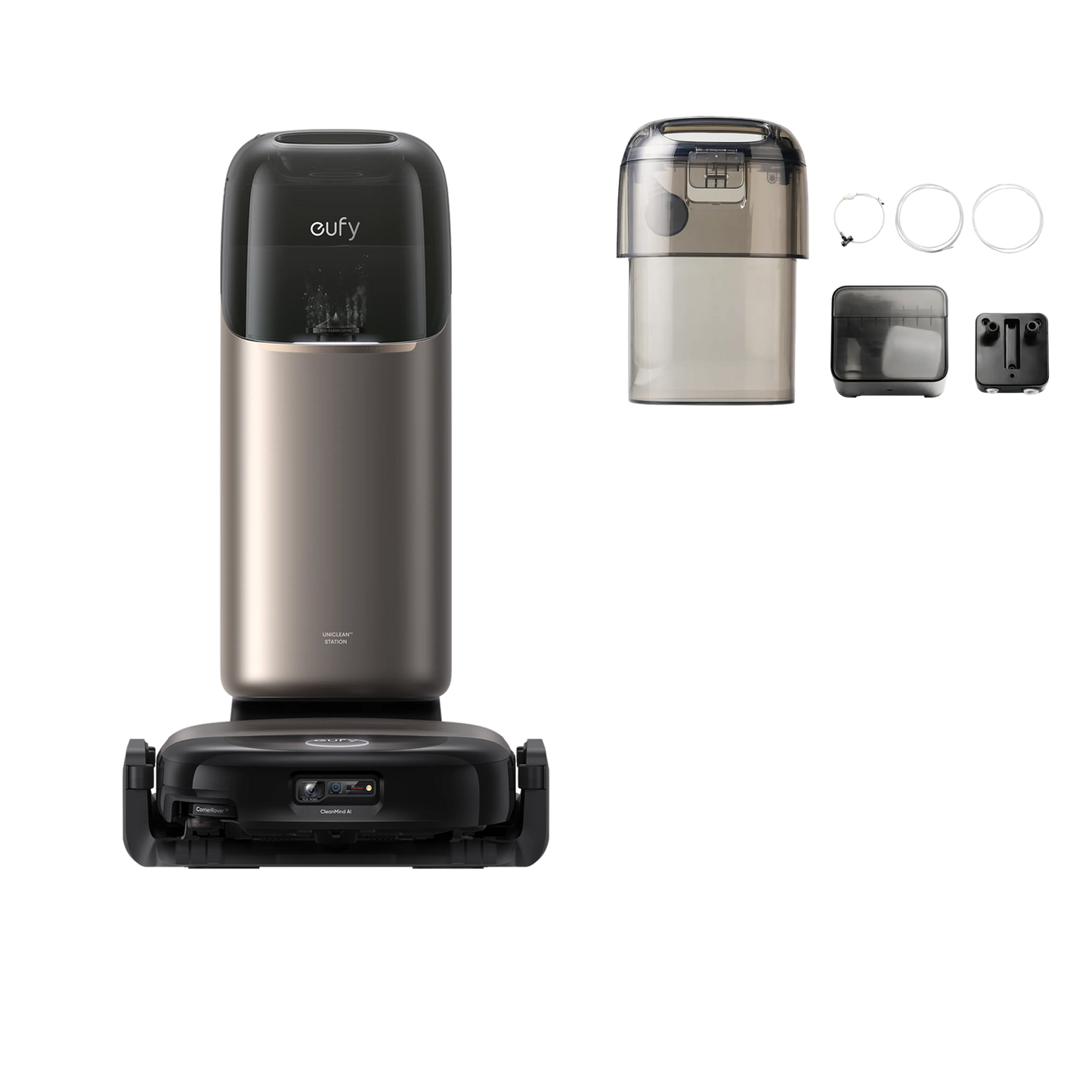 eufy Robotstofzuiger Omni S2 + Automatisch Navul- en Afvoersysteem