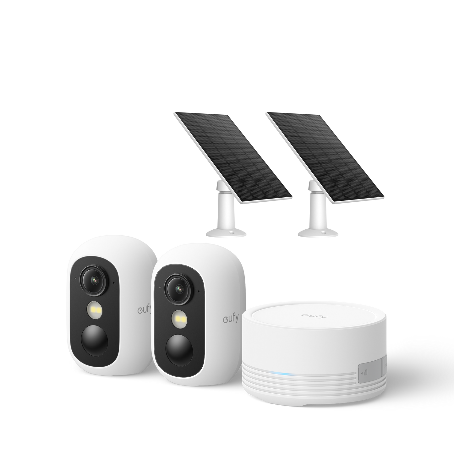 eufy Security eufyCam C35 2-Cam Kit, Draadloze & eufy Solar Panel