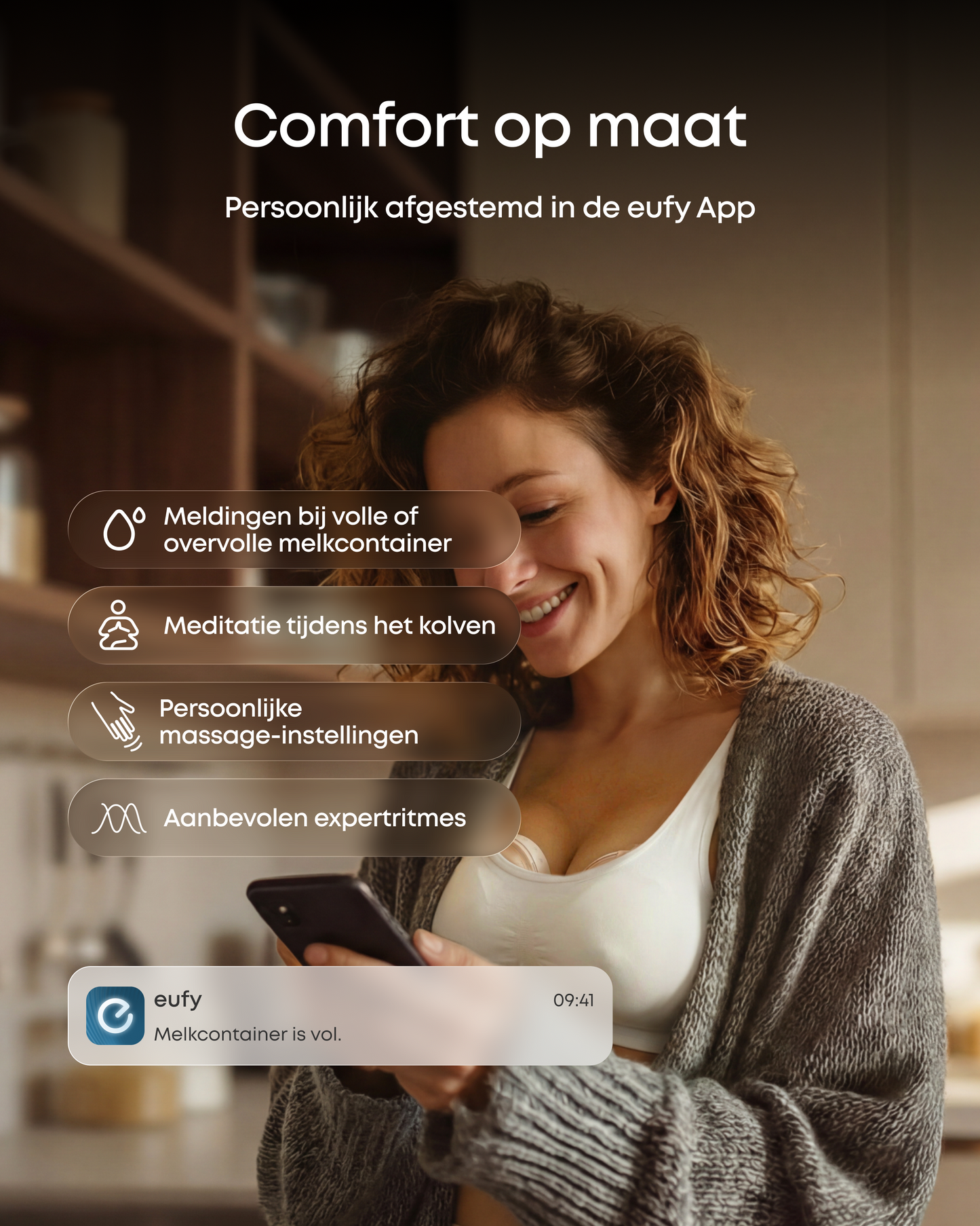 eufy Wearable Breast Pump S2 Pro met eufy Bottle Washer S1 Pro