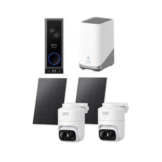 eufyCam C37 2-Cam Kit met HomeBase 3 met Video Doorbell E340