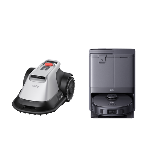 eufy Robotgrasmaaier E15 + eufy X10 Pro Omni
