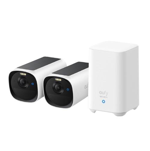 eufyCam E40 2-Cam Set + Homebase 2