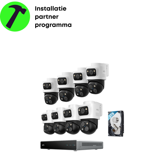 eufy PoE Bullet-PTZ Cam S4 8-Cam kit