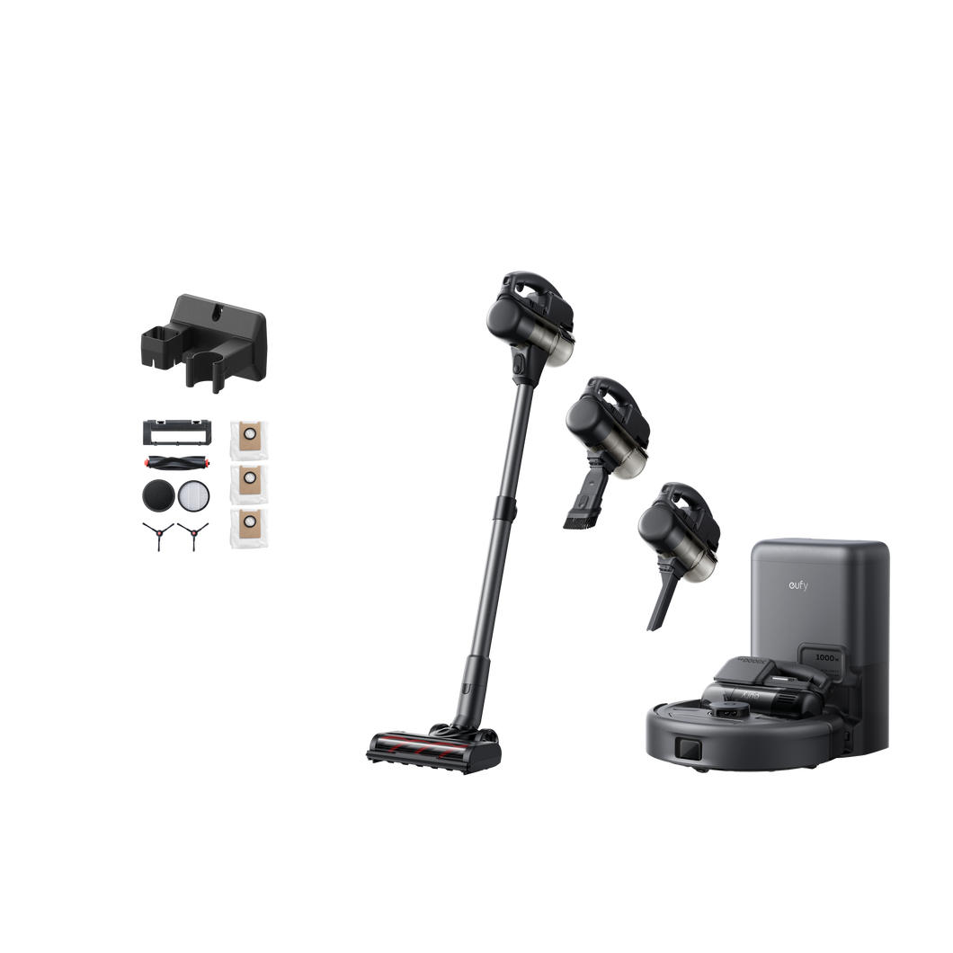 eufy Robotstofzuiger 3-in-1 E20 + Accessoireset + Wandbeugel