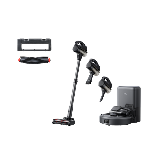 eufy Robotstofzuiger 3-in-1 E20 + Rolborstel & Borstelbescherming