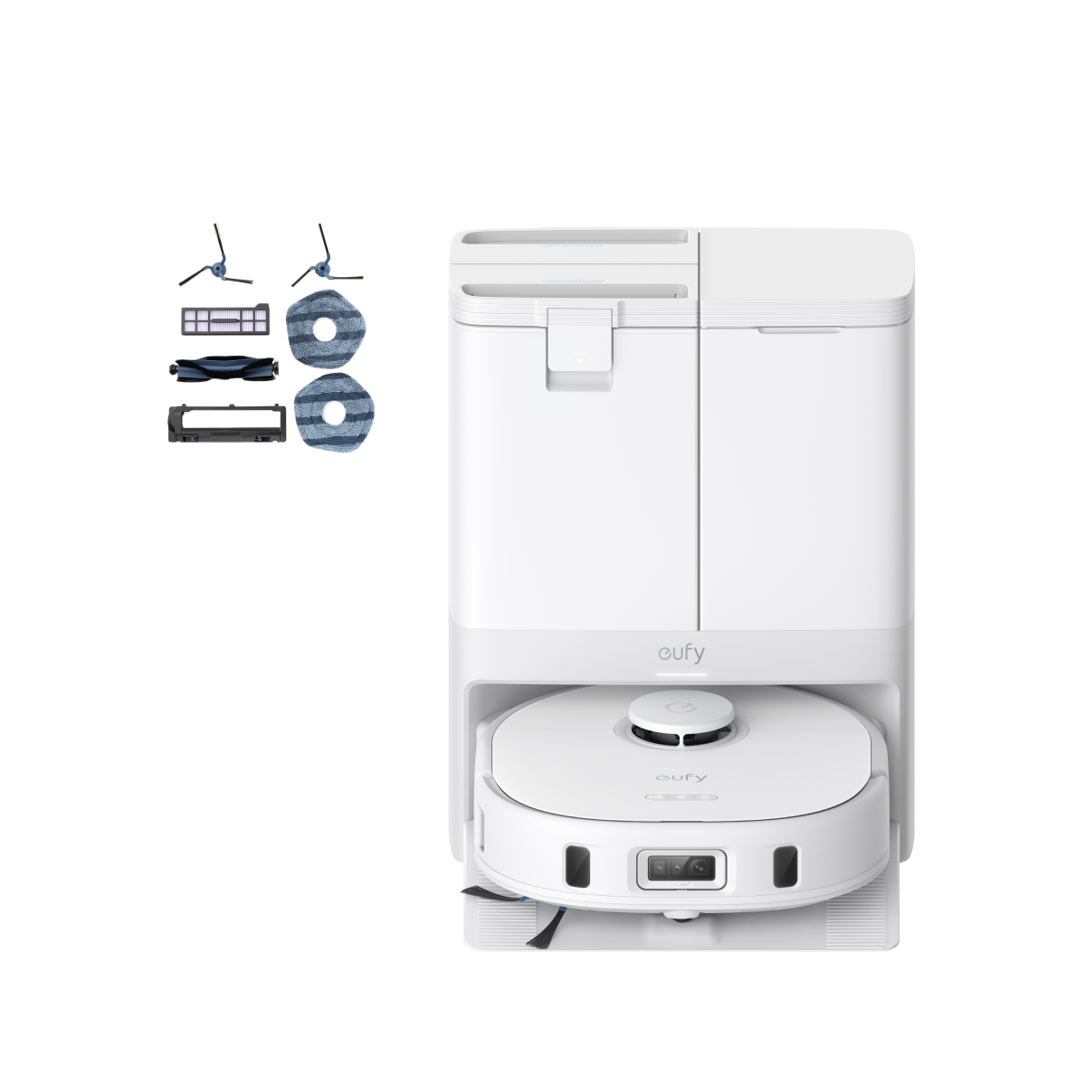 eufy X10 Pro Omni (wit) + Vervangingssets