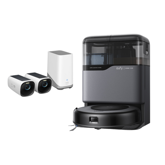 eufy Robotstofzuiger Omni C20 + eufyCam S330 (eufyCam 3)
