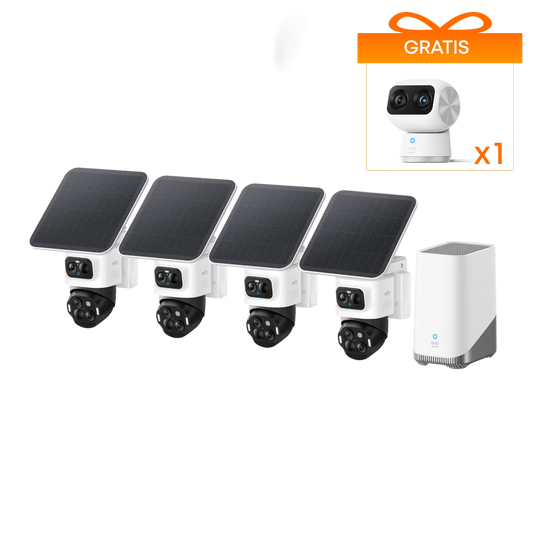 eufyCam S4 4-Cam Kit + HomeBase 3