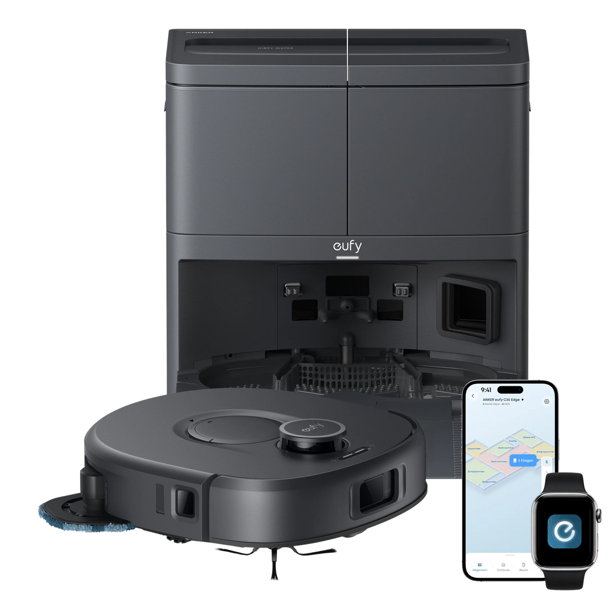 Anker eufy C30 Edge Robot Vacuum and Mop Combo