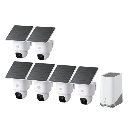 SoloCam E30 6-Pack + HomeBase 3